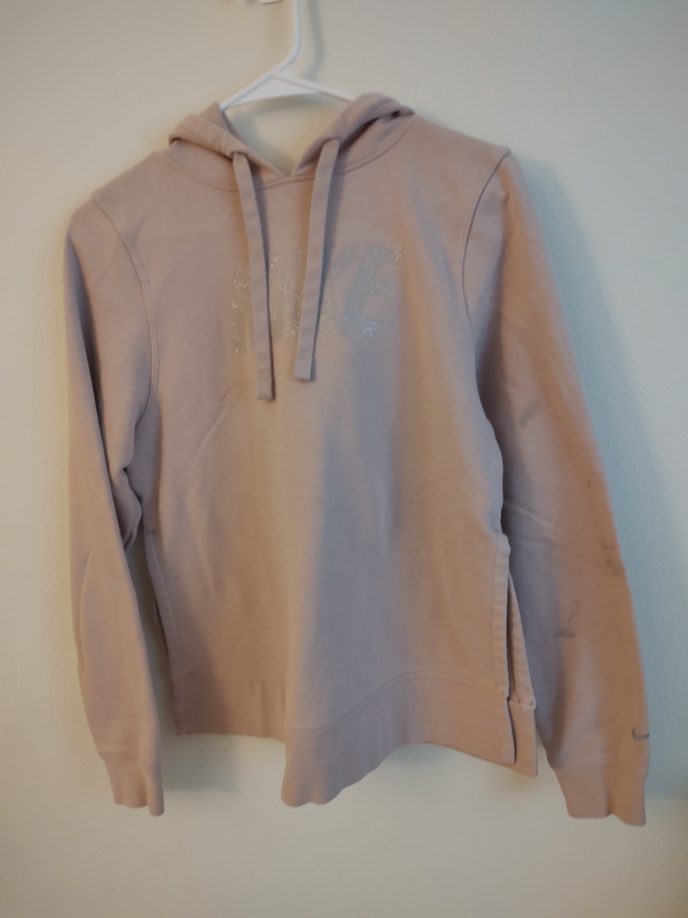 Nike Women's Hoodie in Pink Size XS